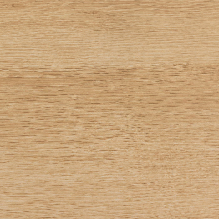 Albany 2 Drawer Bedside Table in Oak/Black Legs