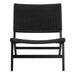 Carson Lounge Chair in Black