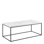 Barossa Coffee Table with Top and Steel Base