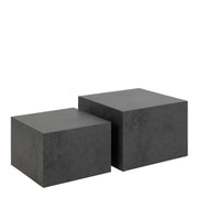 Dice Square Coffee Table Set Ocean Rough Paper
