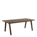 A-Line Rectanglar Dining Table in Smoked Oak