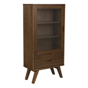 A-Line Display Cabinet with 2 Drawers and 2 Shelves