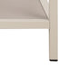Seaford Wide Grey Steel Bookcase With 4 Grey Melamine Shelves