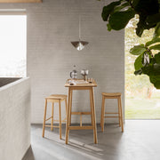 Barlow Bar Table in Matt Oak