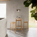 Barlow Bar Table in Matt Oak