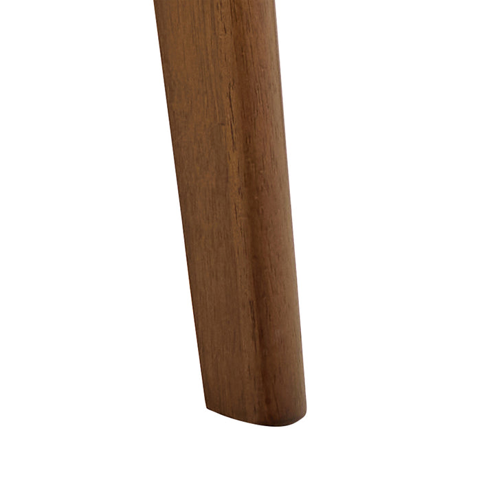 Roxby Round Dining Table in Walnut 105x76cm