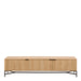 Jaipur TV Unit With 3 Doors 176cm Wide in Oak