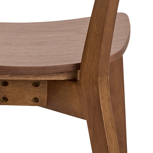 Roxby Dining Chairs in Walnut Set of 2