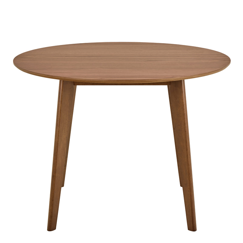 Roxby Round Dining Table in Walnut 120x76cm