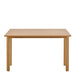 Southampton Extendable Rectangular dining table in Matt Oak 45/90 x 120 cm