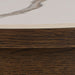 Southampton Round Coffee Table in Cream Ceramic 90x45cm