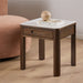 Southampton Square Side Table 1 Drawer in Cream Ceramic