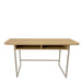 Darlington Console Table With 2 Open Shelves and Oak Top