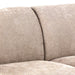 Westham 2-Seater Sofa in Fay Beige 05 Fabric, Base in Matt Oak