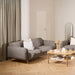 Westham 3+3-Seater Sofa in Fay Fabric Dusty Brown 21 Fabric, Base in Matt Oak