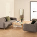 Westham 3-Seater Sofa in Fay Fabric Dusty Brown 21 Fabric, Base in Matt Oak