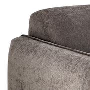 Westham 3-Seater Sofa in Fay Fabric Dusty Brown 21 Fabric, Base in Matt Oak