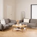 Westham 2-Seater Sofa in Fay Fabric Dusty Brown 21 Fabric, Base in Matt Oak