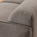 Westham 2-Seater Sofa in Fay Fabric Dusty Brown 21 Fabric, Base in Matt Oak