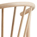 I_Duncan Round Dining Table in White Oak Included 4 Cassandra Dining Chair with Armrest in White Oak