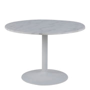 Tarifa Round Dining Table with Polished Top and Base
