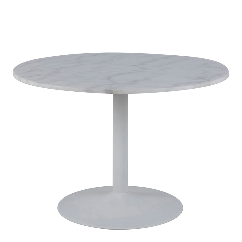 Tarifa Round Dining Table with Polished Top and Base