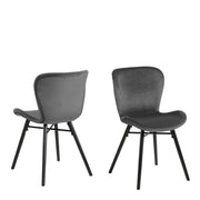 Batilda Dining Chair in Dark Set of 2