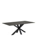 Heaven Dining Table with Ceramic Black Top 200cm