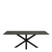 Heaven Dining Table with Ceramic Black Top 200cm