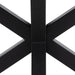 Heaven Dining Table with Ceramic Black Top 200cm