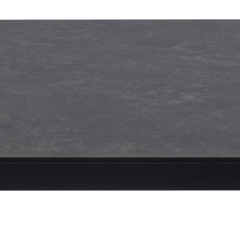 Brentford Matt Black Ceramic Dining Table