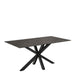 Heaven Dining Table in Ceramic  Black Top 160x75.5cm