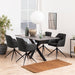 Heaven Dining Table in Ceramic  Black Top 160x75.5cm