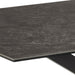 Heaven Dining Table in Ceramic  Black Top 160x75.5cm