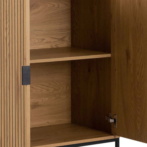 Jaipur Cabinet with 2 Doors in Wild Oak