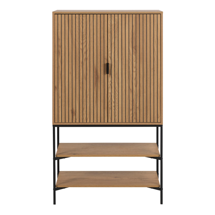 Jaipur Cabinet with 2 Doors in Wild Oak