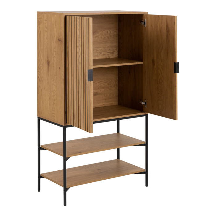 Jaipur Cabinet with 2 Doors in Wild Oak