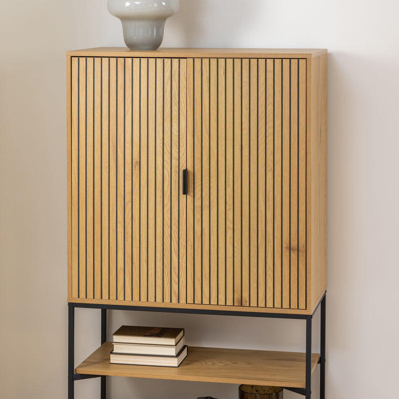 Jaipur Cabinet with 2 Doors in Wild Oak