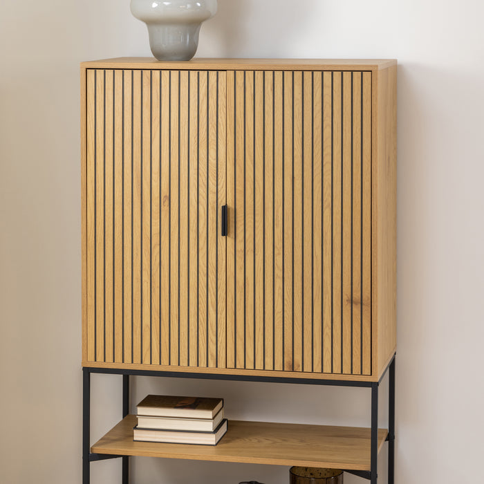 Jaipur Cabinet with 2 Doors in Wild Oak
