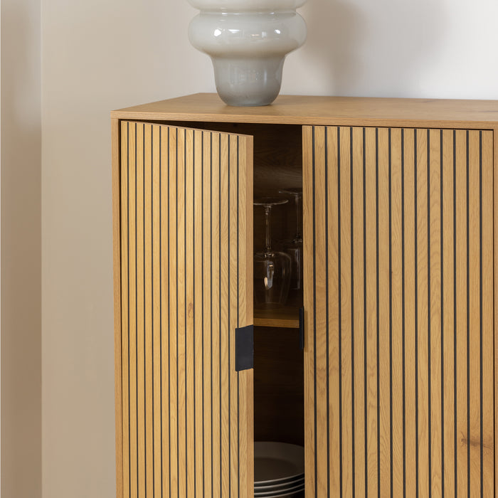 Jaipur Cabinet with 2 Doors in Wild Oak
