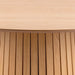 Christo Round Dining Table in Oak