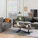 Barnsley Black Ceramic Coffee Table 100x95x41 cm