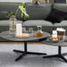 Barnsley Black Ceramic Coffee Table 100x95x41 cm