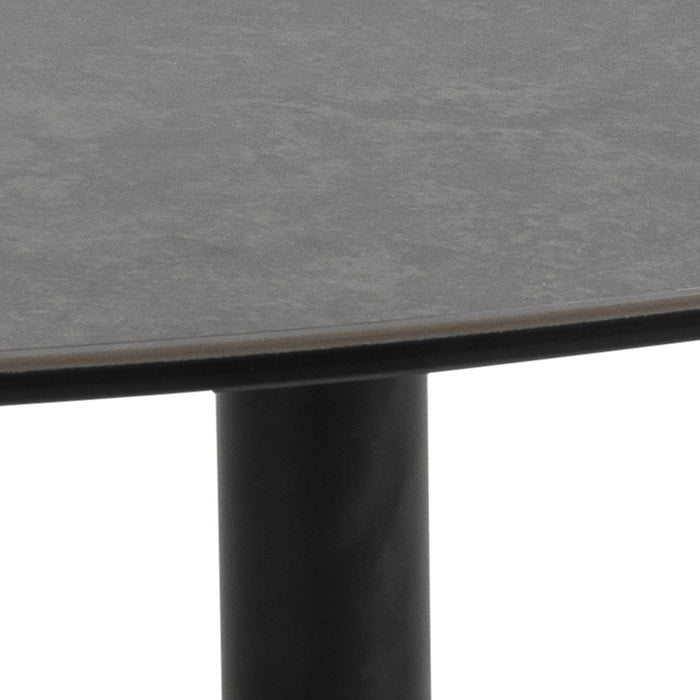 Barnsley Black Ceramic Coffee Table 100x95x41 cm