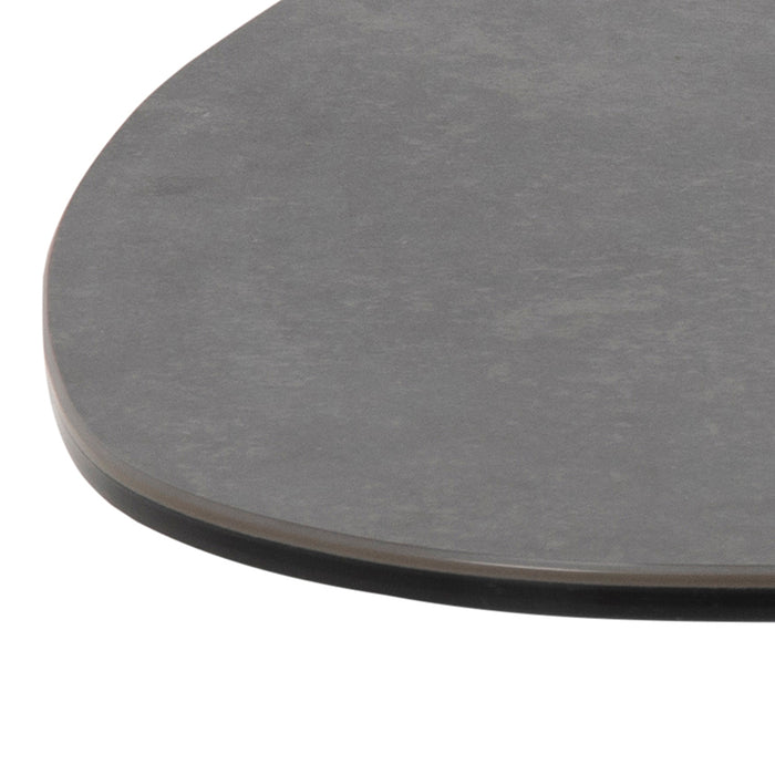 Barnsley Black Ceramic Coffee Table 84x77x34 cm