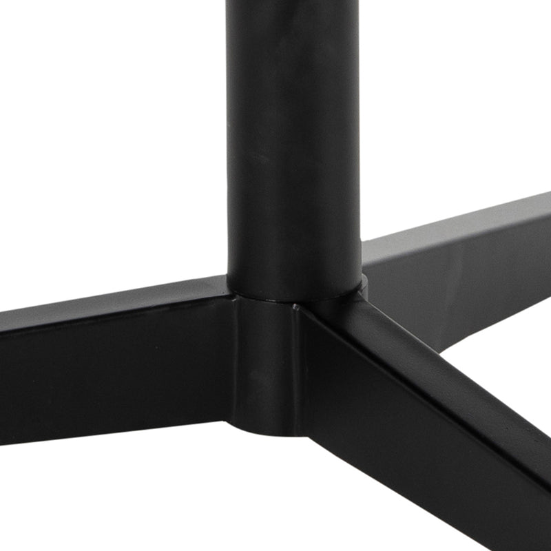 Barnsley Black Ceramic Coffee Table 84x77x34 cm