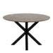 Heaven Dining Table with Brown Polished Marble Top