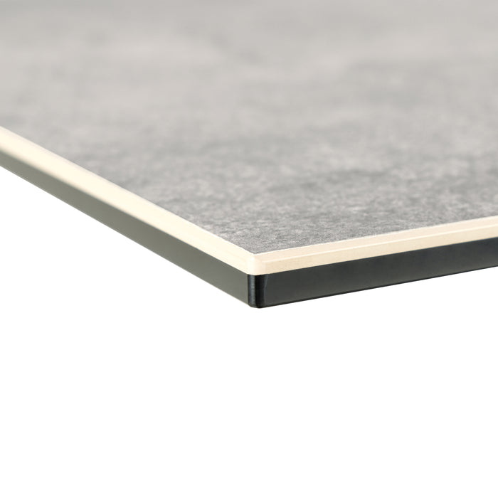 Heaven Dining Table with Ceramic Grey Top 200cm
