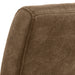 Yale Dining Table in Oak Included 4 Adele Dining Chair in Light Brown Fabric