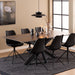 Heaven Dining Table with Ceramic Rusty Brown Top 200cm